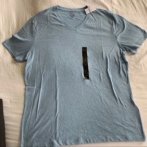 Brand new Banana Republic blue v-neck t-shirt